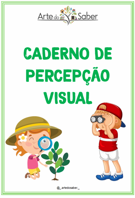 Capa: Caderno de Percepção Visual