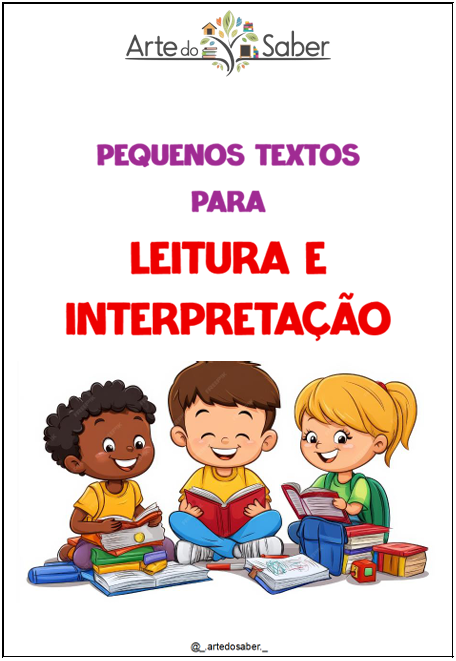 Capa: Pequenos Textos para Leitura e Interpretação